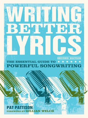 cover image of Writing Better Lyrics
